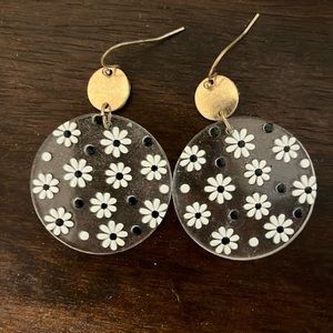 Acrylic Flower Earring